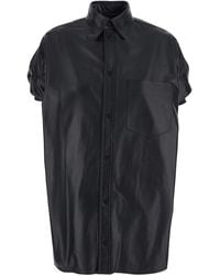 Balenciaga - Shirt With Classic Collar And Front Pocket - Lyst