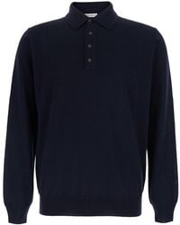 Kangra - Polo 4 Buttons F.14Gg With Polo Collar And Long Sleeves - Lyst