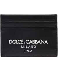 Dolce & Gabbana - Portacarte in pelle con stampa - Lyst