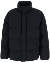 Saint Laurent - Down Jacket With High Collar And Long Sleeves - Lyst