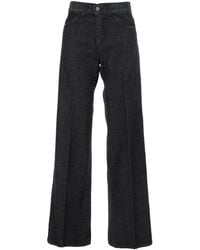 ..,merci - Jeans Con Passanti Per Cintura E Patch Logo Sul Retro - Lyst