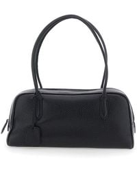 NOTHING WRITTEN - Shoulder Bag With Leather Handles For - Lyst