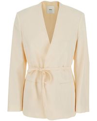 Grifoni - Jacket With Front Closure And Pockets For - Lyst