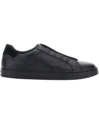 Doucal's - Spencer Sneaker (Gm) Venere (Tumblet+Visone) Nero+F.Do Nero - Lyst