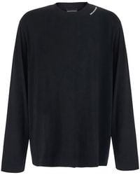 Emporio Armani - Long Sleeve T-Shirt Modal T-Shirts - Lyst