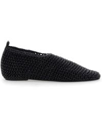 TOTEME - Woven Leather Ballerina - Lyst