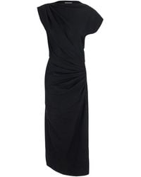 Isabel Marant - Long Dress Naerys-Gc With Long Sleeves And Back Closure - Lyst