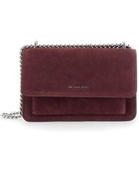 MICHAEL Michael Kors - Shoulder Bag With Chain Strap And Front - Lyst