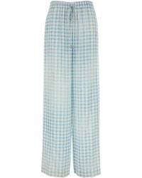 Ermanno Scervino - Printed Silk Pyjama Pant - Lyst