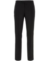 Versace - Wool Blend Pant - Lyst