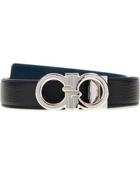 Ferragamo - Salvatore Leather Reversible Belt - Lyst