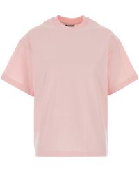 Jil Sander - Cotton T-Shirt - Lyst