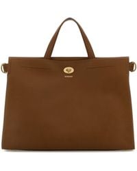 Burberry - Caramel Leather Medium Cotswolds Handbag - Lyst