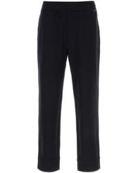 Moncler - Midnight Cotton Blend Joggers - Lyst