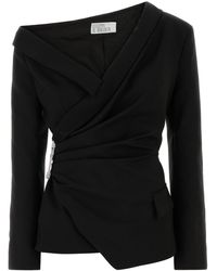 GIUSEPPE DI MORABITO - Black Wool Blazer - Lyst