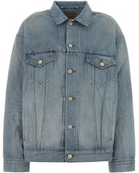 Balenciaga - Giubbino in denim - Lyst
