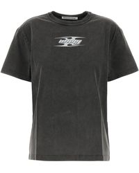 T By Alexander Wang - T-Shirt - Lyst