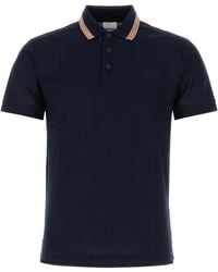 Burberry - Cotton Polo Shirt - Lyst