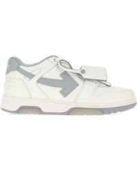 Off-White c/o Virgil Abloh - Off Leather Out Of Office Sneakers - Lyst
