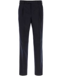 PT Torino - Midnight Blue Wool Pant - Lyst