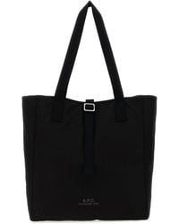 A.P.C. - Canvas Cabas Archive Shopping Bag - Lyst