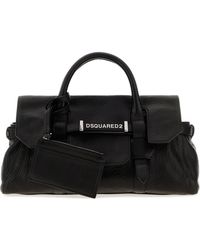 DSquared² - Black Leather Handbag - Lyst
