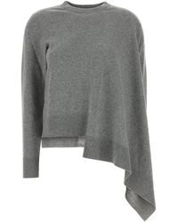 McQueen - Cashmere Blend Sweater - Lyst