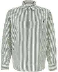 Burberry - Camicia in popeline stampato - Lyst