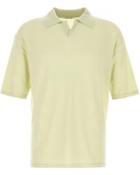AURALEE - Polo in lana verde pastello - Lyst
