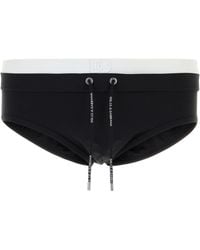 Dolce & Gabbana - Stretch Nylon Swimming Brief - Lyst