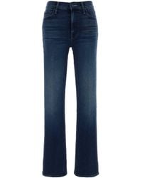 Mother - Blue Denim The Kick It Jeans - Lyst