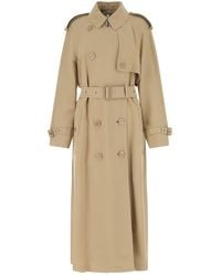 Burberry - TRENCH LUNGO 'PEDLEY' IN VISCOSA - Lyst