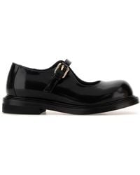 Moschino - Leather Olivia Ballerinas - Lyst