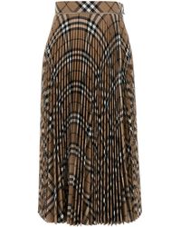 Burberry - Skirts - Lyst