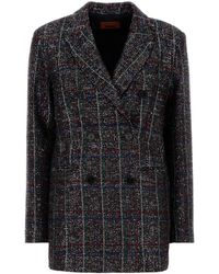 Missoni - Giacca in misto viscosa ricamata - Lyst