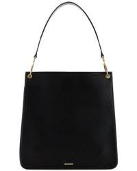 Jil Sander - Leather Otto Shoulder Bag - Lyst