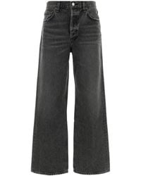 Agolde - Dark Grey Denim Jeans - Lyst