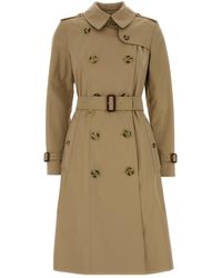 Burberry - Double-Breasted Trench Coat - Lyst