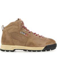 Autry - Beige Suede Malga Ankle Boots - Lyst
