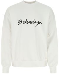 Balenciaga Cotton Oversized Homme Sweatshirt in Black for Men | Lyst