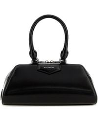 Givenchy - Antigona Ew Mini Leather Handbag - Lyst