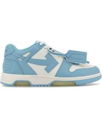 Off-White c/o Virgil Abloh - Off Two-Tone Leather Out Of Office Sneakers - Lyst