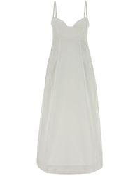 Co. - White Poplin Dress - Lyst