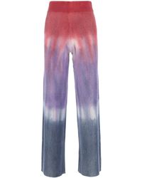 Canessa - Multicolor Cashmere Wide-leg Pant - Lyst