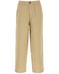 LeKasha - Beige Linen Pant - Lyst