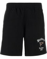 Burberry - Logo Shorts - Lyst