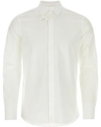 Valentino Garavani - White Popeline Shirt - Lyst