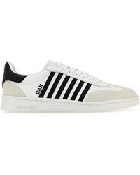DSquared² - Leather Boxer Sneakers - Lyst