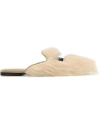 Dolce & Gabbana - Logo Flats - Lyst