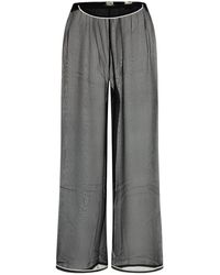 Bode - Silk Wide-Leg Pant - Lyst